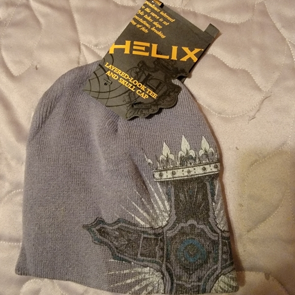 Helix Other - Helix Men's Skull Cap and Matching T-shirt